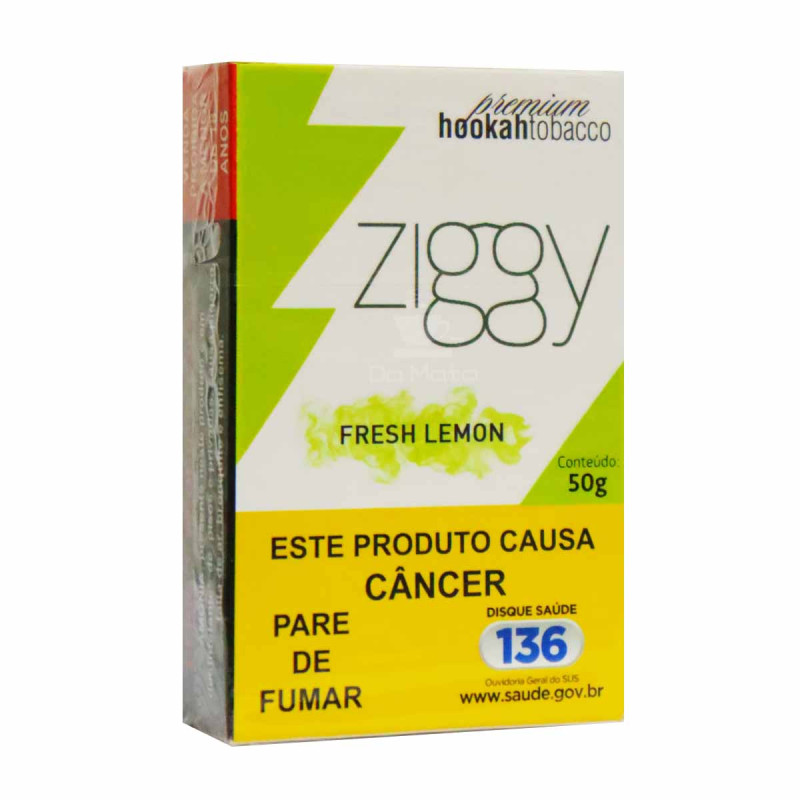 Caixa De Essência Ziggy Fresh Lemon Tabacaria Da Mata 6574