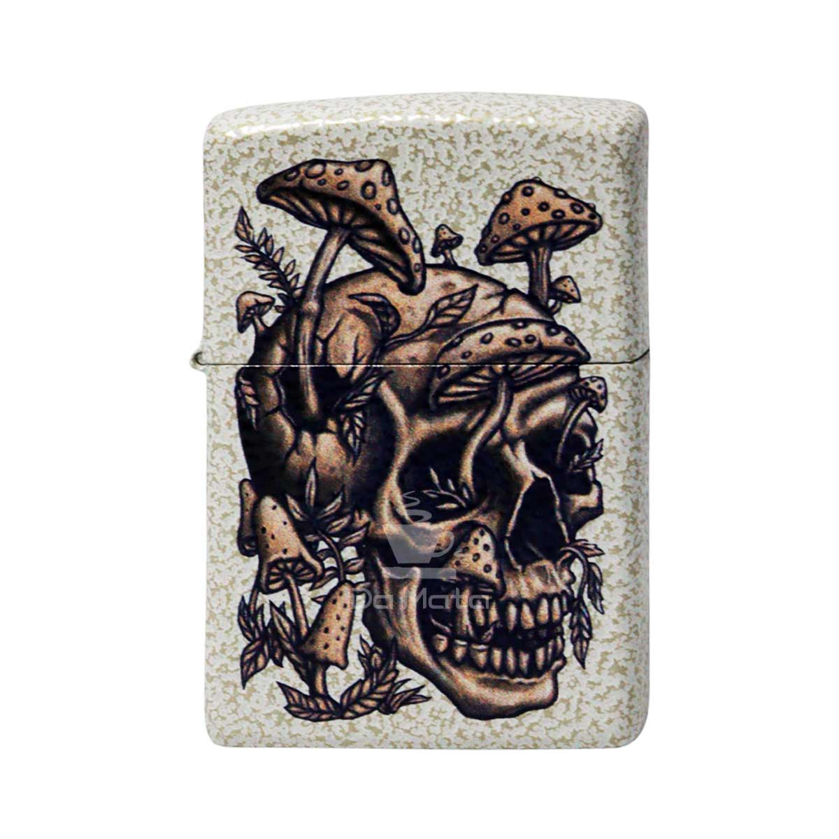 Zippo Lighter Skullshroom Design 49786 zippo Original USA