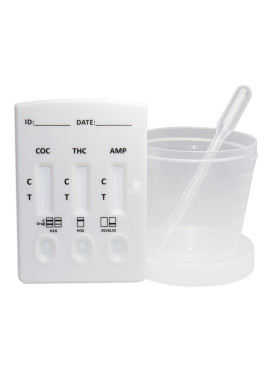Kit de Teste Toxicológico p/ THC, COC e ANFET