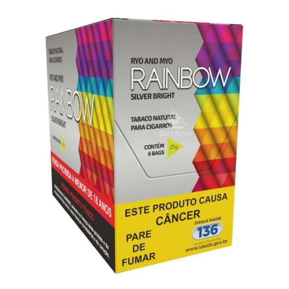 Caixa Display Rainbow Silver