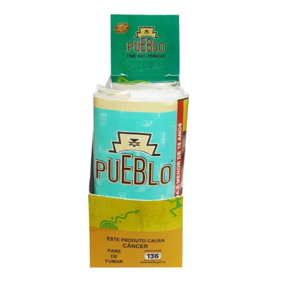 Caixa de Tabaco Pueblo Azul 