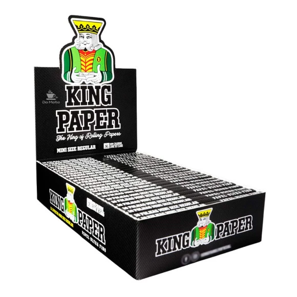 Caixa de Seda King Paper White Mini Size