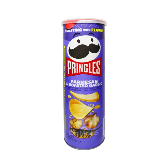 Batata Pringles Importada E.U.A Parmesan & Roasted Garlic