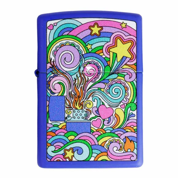 Isqueiro Zippo Abstract Design 48955 de frente