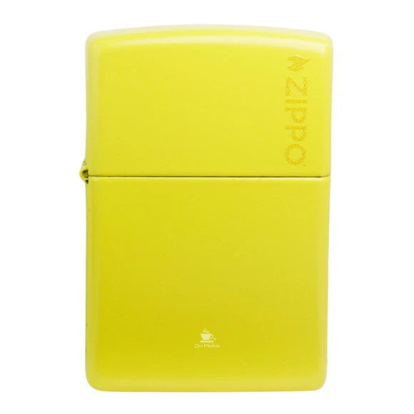 Isqueiro Zippo Sunflowe Yellow With 46019ZL de frente