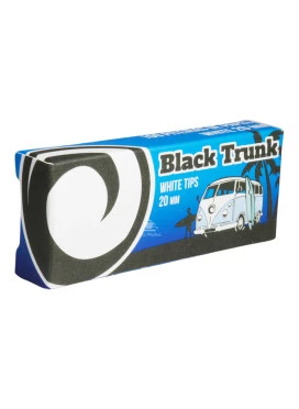 Piteira Black Trunk White Tips 20mm
