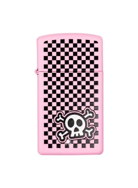 Isqueiro Zippo Checkered Skull Design 48680