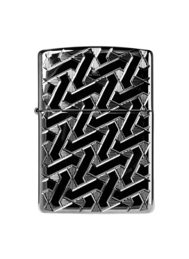 Isqueiro Zippo Armor Geometric Weave Design 49173