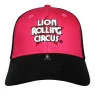 Boné Lion Rolling Circus vermelho