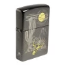 Isqueiro Zippo Western Design 48968 de lado