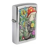 Isqueiro Zippo Freaky Nature Design 48635 de lado