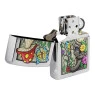 Isqueiro Zippo Freaky Nature Design 48635 aberto