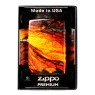 Isqueiro Zippo Lava Flow Design 48622 na caixa