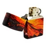 Isqueiro Zippo Lava Flow Design 48622 aberto