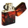 Isqueiro Zippo Lava Flow Design 48622 aberto