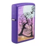 Isqueiro Zippo Skull Tree Design 48638 de lado