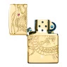 Isqueiro Zippo Chinese Dragon 29265 aberto